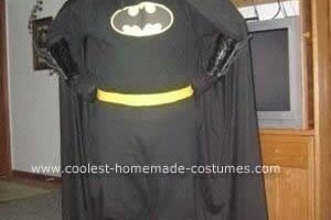 El mejor disfraz de Batman con sus propias manos.
