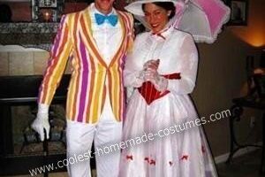 El disfraz de casa más chulo para una pareja de Mary Poppins y Bertha