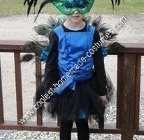La mejor idea de disfraz de pavo real para Halloween