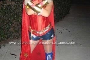 El mejor disfraz hecho a mano de Wonder Woman